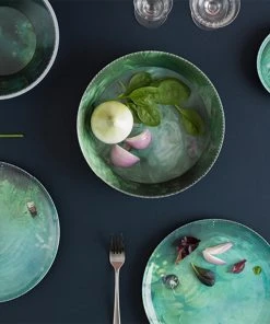 Thedesignyarduk Les Jardins Royaux Ibride Yuan Stackable Serving Set NARCISSE - Luxury Stackable Plates & Bowls for Picnic & Dining 17 Thedesignyarduk Les Jardins Royaux Ibride Yuan Stackable Serving Set NARCISSE