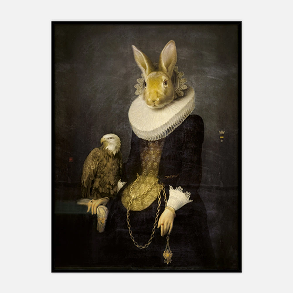 Ibride Zhao Collector Portrait Large Homeware - Luxury Wall Art & Home Decor 4 Ibride Zhao Collector Portrait Large Homeware