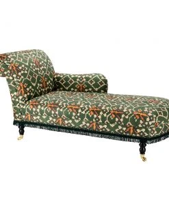 Mind The Gap Anatolia Chaise Lounge Zold Linen Rose & Thorn